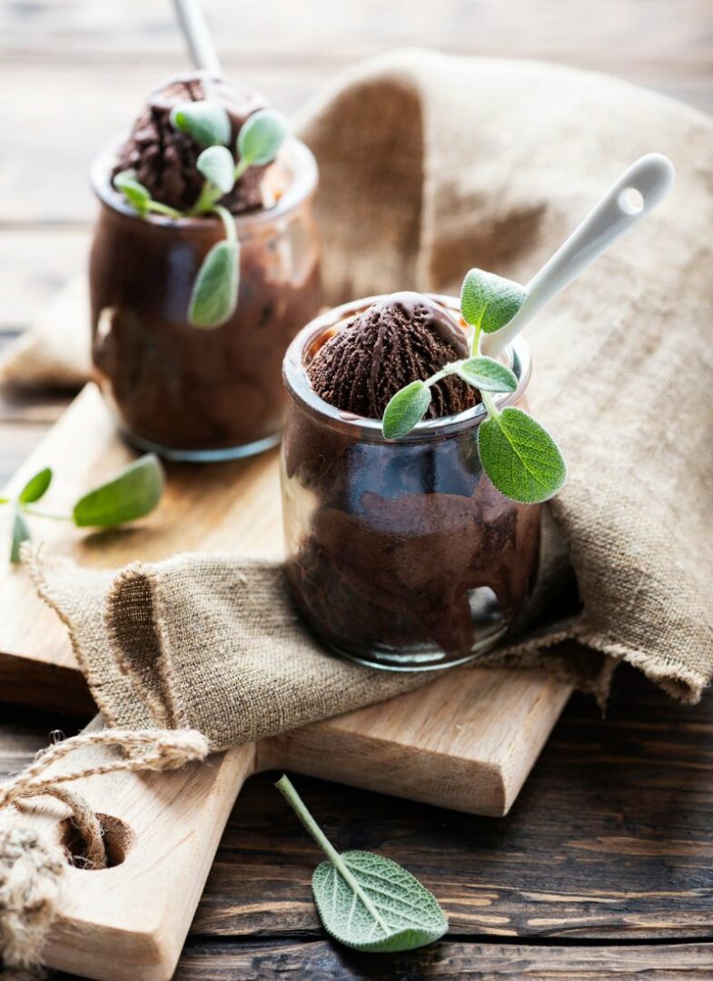 Chocolate Sage Ice Cream Recipe