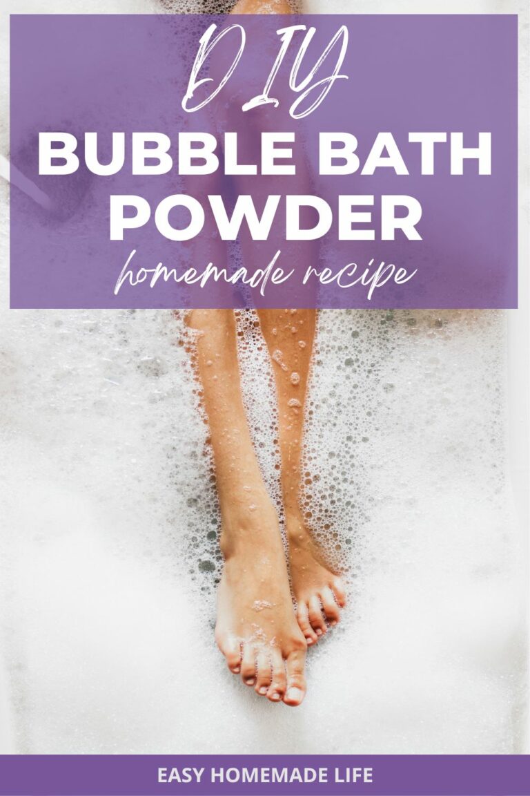 DIY Bubble Bath Powder Recipe