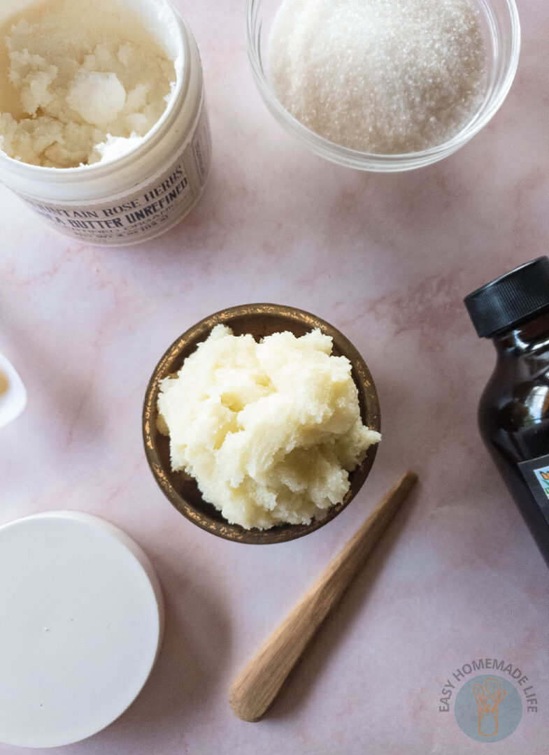 Whipped Sugar Scrub Recipe With Shea Butter 1453