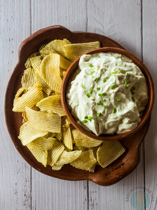 Easy Homemade Chip Dip Recipe Easy Homemade Life