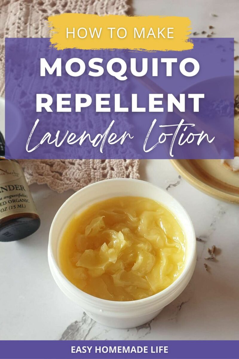 Does Lavender Essential Oil Lotion Repel Mosquitoes?