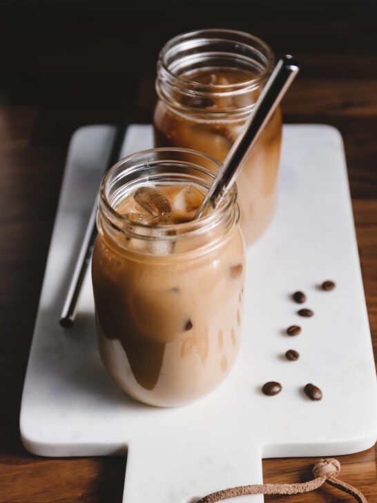 Copycat Chick-Fil-A Iced Coffee Recipe - Regular or Vanilla