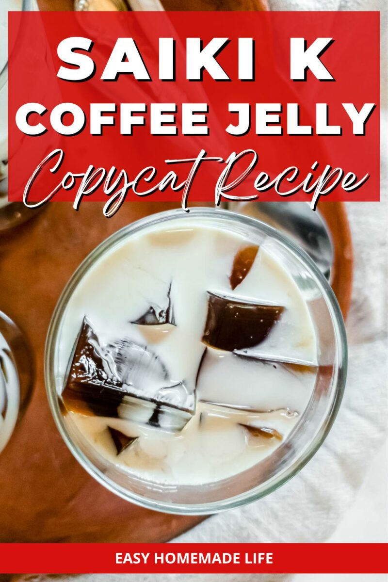 Saiki K Coffee Jelly Easy Japanese Dessert Recipe