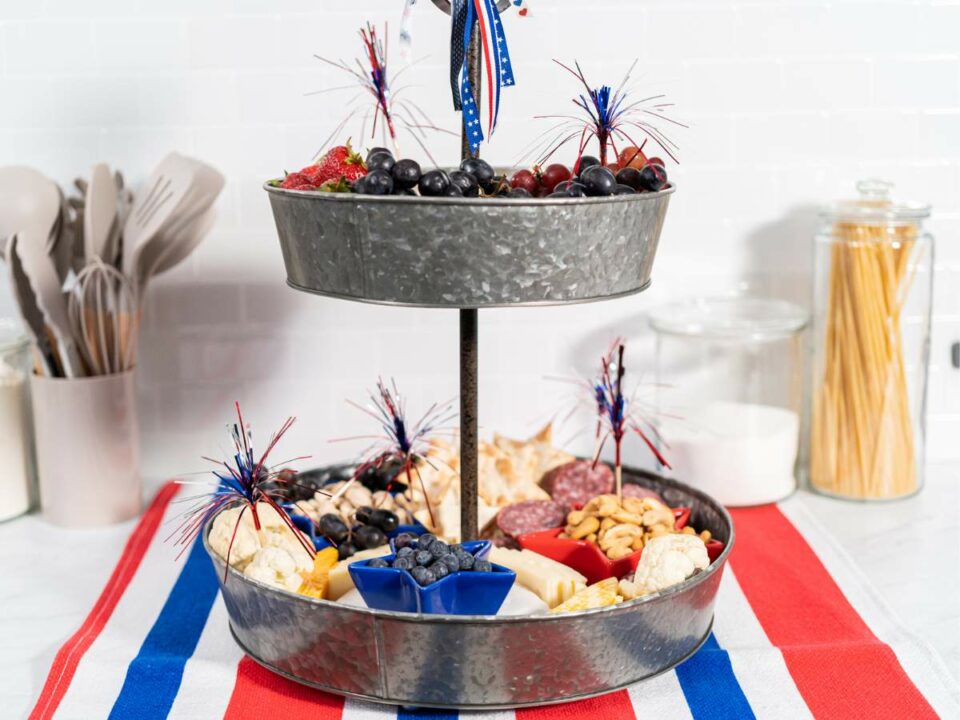 How To Make A Festive 4th Of July Charcuterie Board